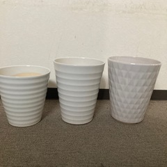 美品　陶器、プラスチックプランター