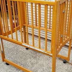 値下げしましたベビーベッド折りたたみ可マットレス付き
