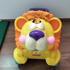 フィッシャープライス おして!のって!ライオンくん 手押し車の画像