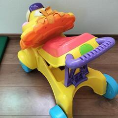フィッシャープライス おして!のって!ライオンくん 手押し車の画像