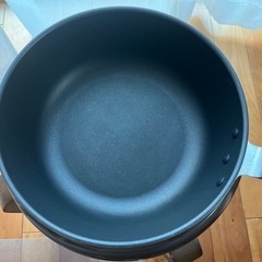 MUJIＩＨ対応／約直径２４ｃｍ こびりつきにくいフライパン 鍋としても使えるの画像