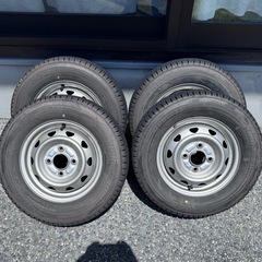 軽トラ　軽バン　145/80r12　スタッドレスタイヤ　バリ溝