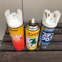 業務用新築物件清掃用スプレー缶3点の画像