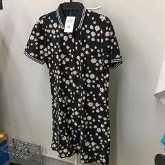 0521-190 花柄ゴルフウェア