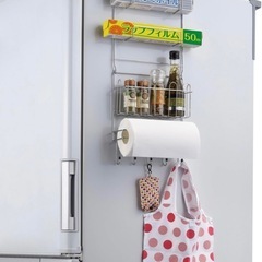 冷蔵庫ラック・収納　掛けるタイプ