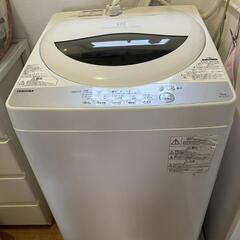 TOSHIBA 洗濯機 5.0kg 2018年製の画像