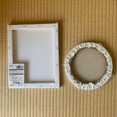 キャンバス＆おまけで水彩紙の画像