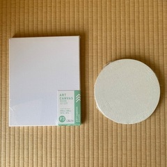 キャンバス＆おまけで水彩紙の画像