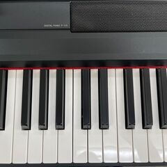 YAMAHA  P-115B　電子ピアノ　【持ち運び可能】の画像