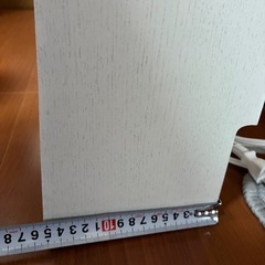 シングルサイズベッドに後付できる収納ラック棚　コンセント付の画像