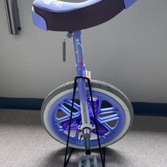 
ブリヂストン 一輪車  子供用 16インチ ラベンダー スタンド付き