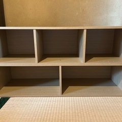 カラーボックス 88㎝ ライトブラウン