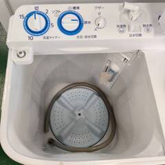 【愛品倶楽部柏店】 AQUA アクア 2023年製 5.0kg 二槽式洗濯機 AQW-N501の画像