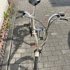 軽量折りたたみ自転車の画像