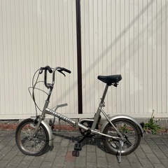 軽量折りたたみ自転車