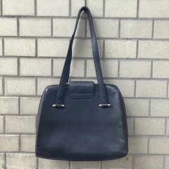 MASCOT マスコット ショルダーバッグ 本革 ブラック ユーズドの画像