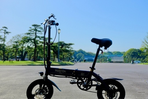 電動自転車　Hold on