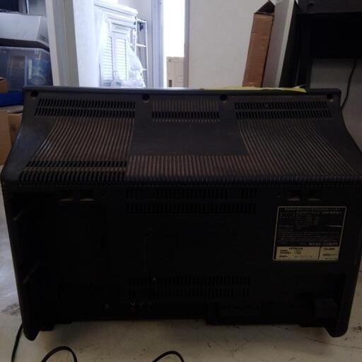 HITACHI ブラウン管カラーテレビ C24-WX50-1 黒 24インチ 通電