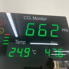 CO2モニターの画像
