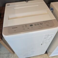 Panasonic　全自動洗濯機　6.0kg　2021年製　NA-F60B15