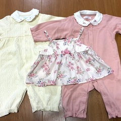 【✨新品未使用✨】bebe女の子👶🏻3点の画像