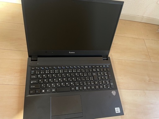 ノートパソコン iiyama model NJ50CU Corei7