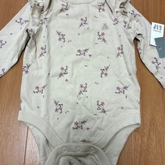 【✨新品タグ🏷️付き✨】baby GAP🧸60サイズロンパース💕の画像