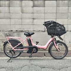 電動アシスト自転車 PAS KISS mini ピンク　引取り限定 急速充電器とオートライト機能の採用でさらに便利になった2014年モデル