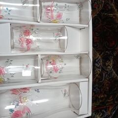 石塚硝子　グラスセット　200円の画像