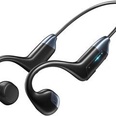 【新品・未使用】Bluetooth ワイヤレス骨伝導イヤホン