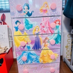 ディズニープリンセス　チェスト