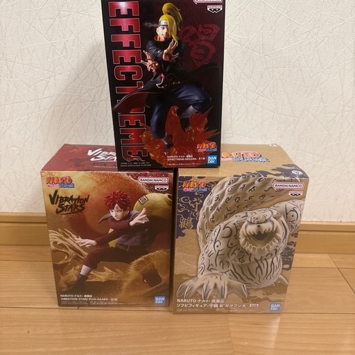 NARUTO デイダラ 我愛羅 守鶴 フィギュア 15点