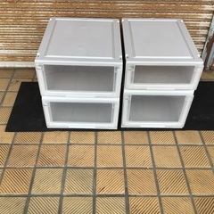 衣装ケースまとめて4ケースセット