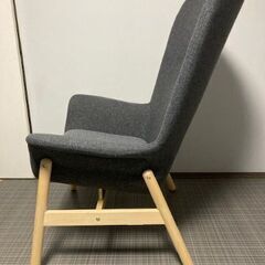 [値下げ]IKEA パーソナルチェア 背もたれ高, グンナレド ダークグレーの画像