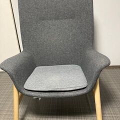 IKEA パーソナルチェア 背もたれ高, グンナレド ダークグレー