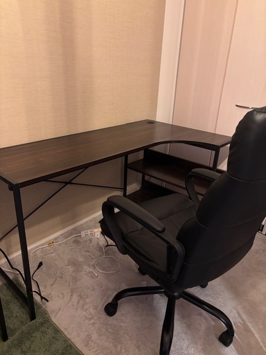 超美品 ワークデスク＆チェアセット