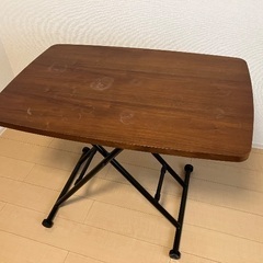 昇降式テーブル　デスク　リフトテーブル　DIY
