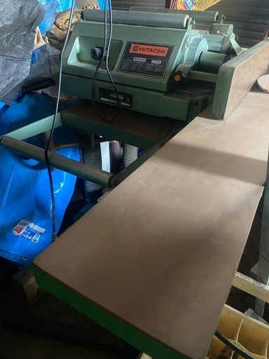 日立　自動かんな盤P 100FD1 木工機械　大工道具