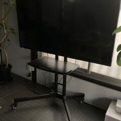 ドンキで購入した50インチテレビとテレビスタンド