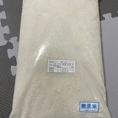 無洗米 5キロ　国内産　精米時期5月中旬
