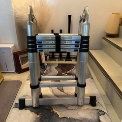伸縮脚立&はしご3.2m 美品