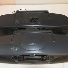 Wラジカセ 昭和レトロ　２台セットの画像