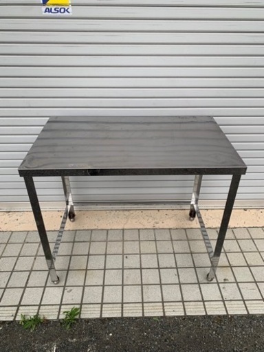 ④業務用ステンレス作業台幅 1000mm 飲食店