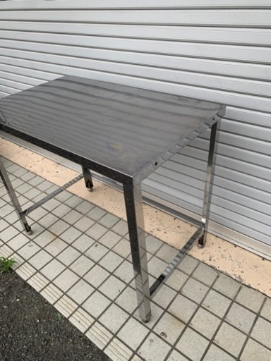 ④業務用ステンレス作業台幅 1000mm 飲食店