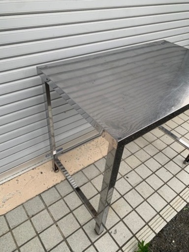 ④業務用ステンレス作業台幅 1000mm 飲食店