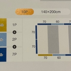 anuriドア付きベビーサークル　140×200㎝の画像