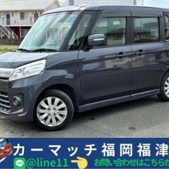 スズキ　スペーシア　ｶｽﾀﾑXS｟深銀M｠