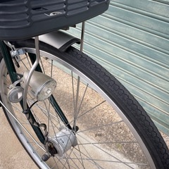 27㌅安全整備士組立リサイクル自転車　内装3段変速　オートライトの画像