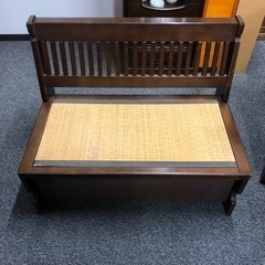 和風 収納ベンチソファー