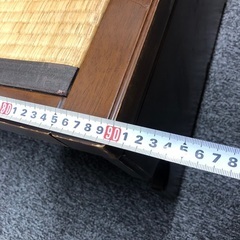 和風 収納ベンチソファーの画像